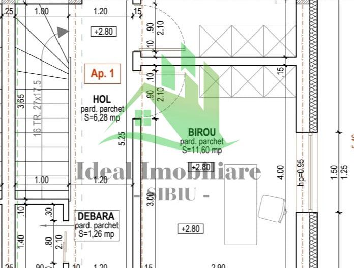 Duplex Modern cu 4 camere si 400 de mpde curte, zona Lidl - Schiță 10