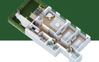 Spațiu și Confort: Apartament 3 Camere cu Dressing și Curte lângă IKEA Pallady - Schiță 13
