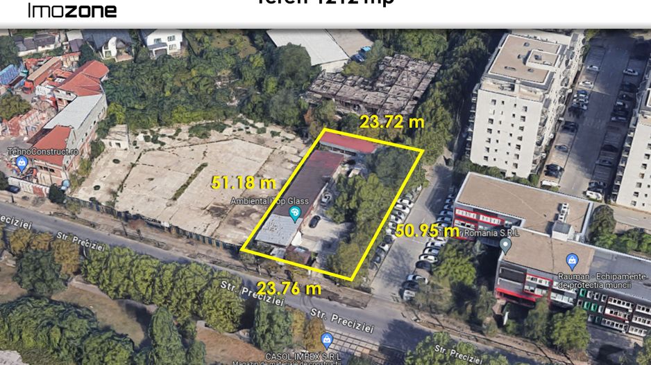 Oportunitate investitie, Militari - Preciziei, teren stradal, 1212 mp! - Poză 2