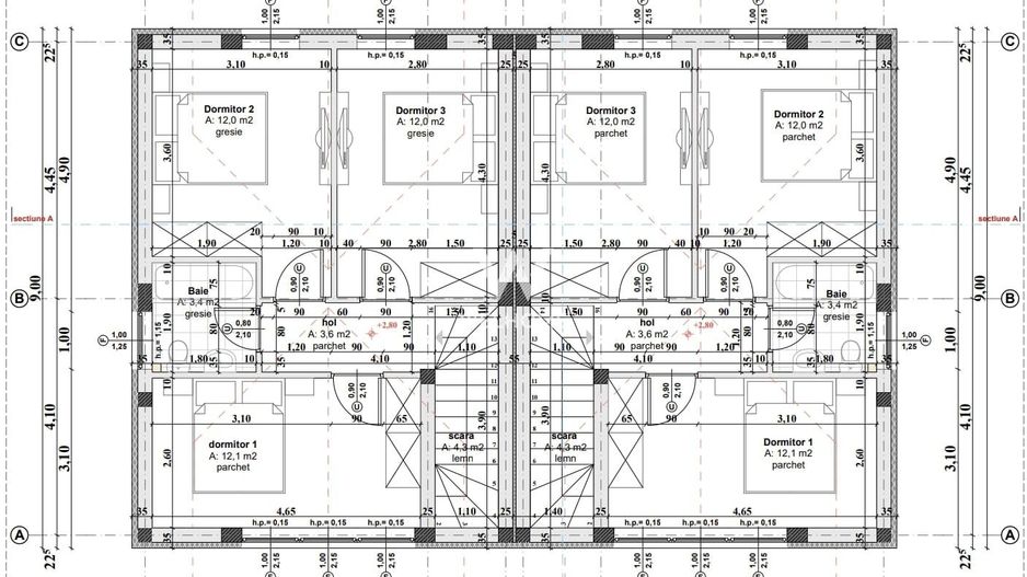 Cartier nou si modern - Casa langa padure, curte utila - Sibiu, Cisnadie - Schiță 8