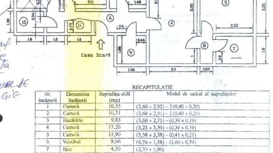 De vanzare Apartement 4 camere, Mosilor, Eminescu, Obor, CENTRAL - Poză 8