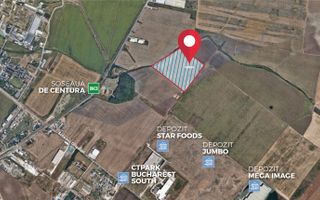Teren 95000 mp, cu acces rapid la centura si A0 - langa Jumbo Berceni - Poză 3