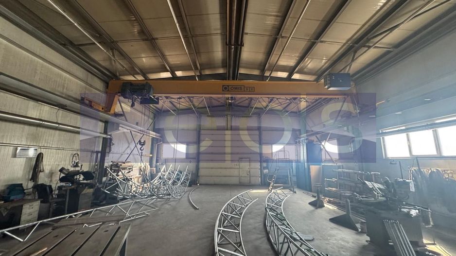 Hală industrială 374mp echipată | Pod rulant + utilaje | Crevedia - Poză 2