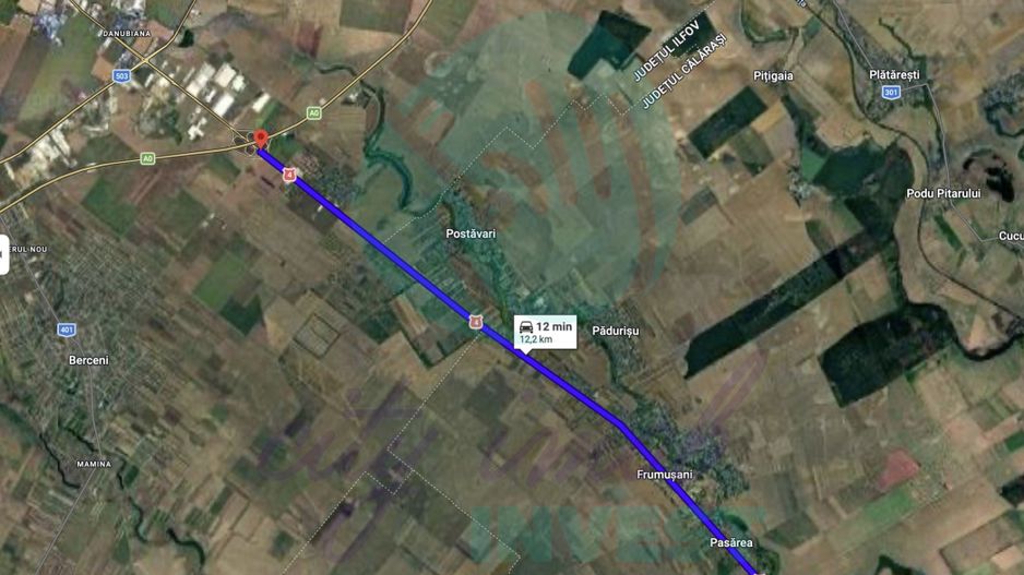 Teren intravilan 1.000 mp | Lângă Balta Pasărea | 20 de min de București - Poză 3