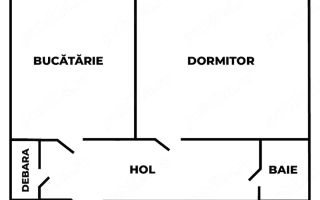 Garsonieră Decomandată | 32 MP | Parter | Burdujeni – Jean Bart - Poză 7