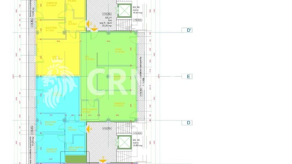 Apartament cu 2 camere de vânzare în zona Est - Poză 1