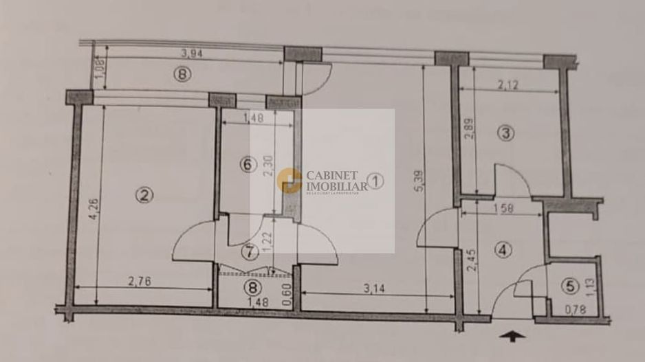 2 camere I Etaj 2 I Decomandat  I Tudor Vladimirescu - Poză 8