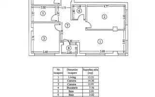 Apartament 3 camere Domenii | Imobil 2013 - Poză 19