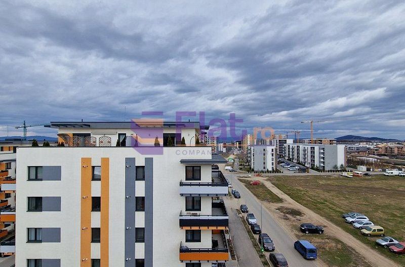 Penthouse de închiriat | 2 camere | Coresi – Tractorul | Terasă 50 mp - Poză 15
