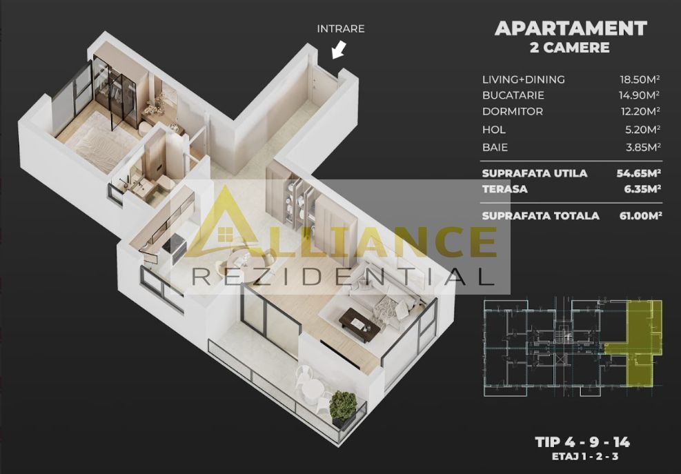 AME Residence  Apartamente   incalzire in pardoseala - Poză 4