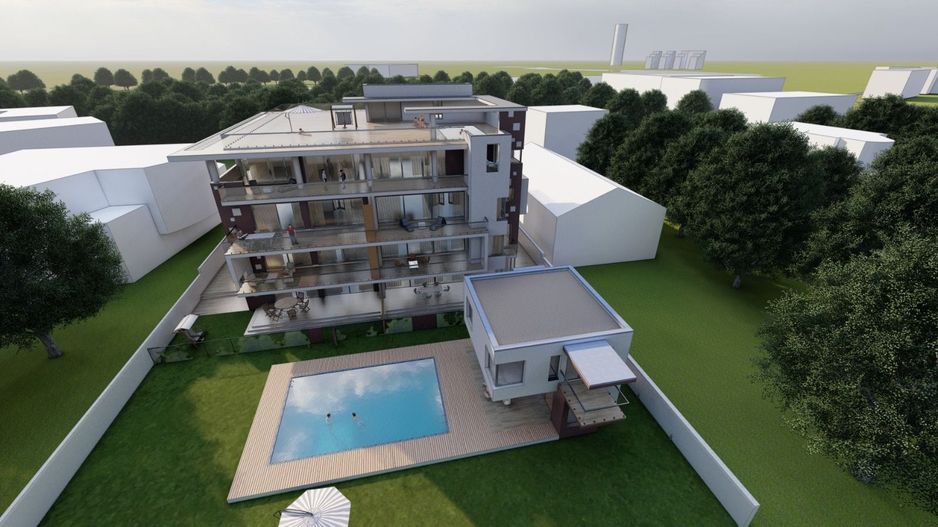 Teren de Vanzare | malul lacului TEI | Proiect Autorizat - Schiță 11