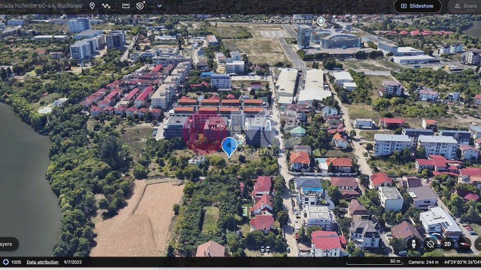 Lot teren 1000mp Strada Nuferilor - Petrom City - Poză 5