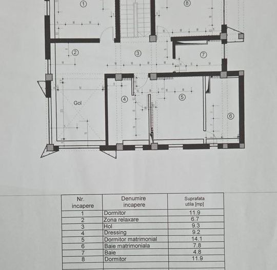 vila P+1 | Tunari | Pipera | Otopeni | 2 x parcare - Schiță 26