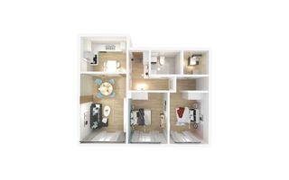 Exclusivitate -  3 camere,  bloc nou,  gradină, loc parcare, pet friendly - Poză 24