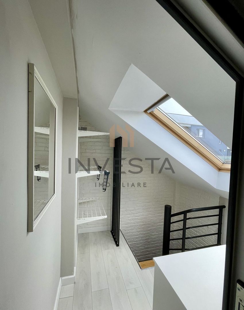 Apartament de 4 camere modern pe doua niveluri, parcare, Buna Ziua - Poză 16