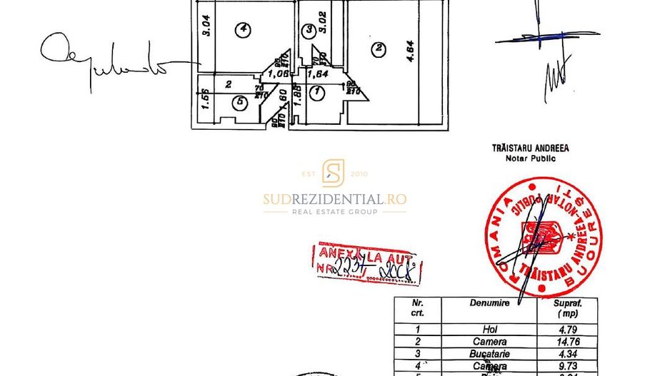 Apartament 2 camere Brâncoveanu, mobilat și utilat | Gata de mutare - Schiță 8