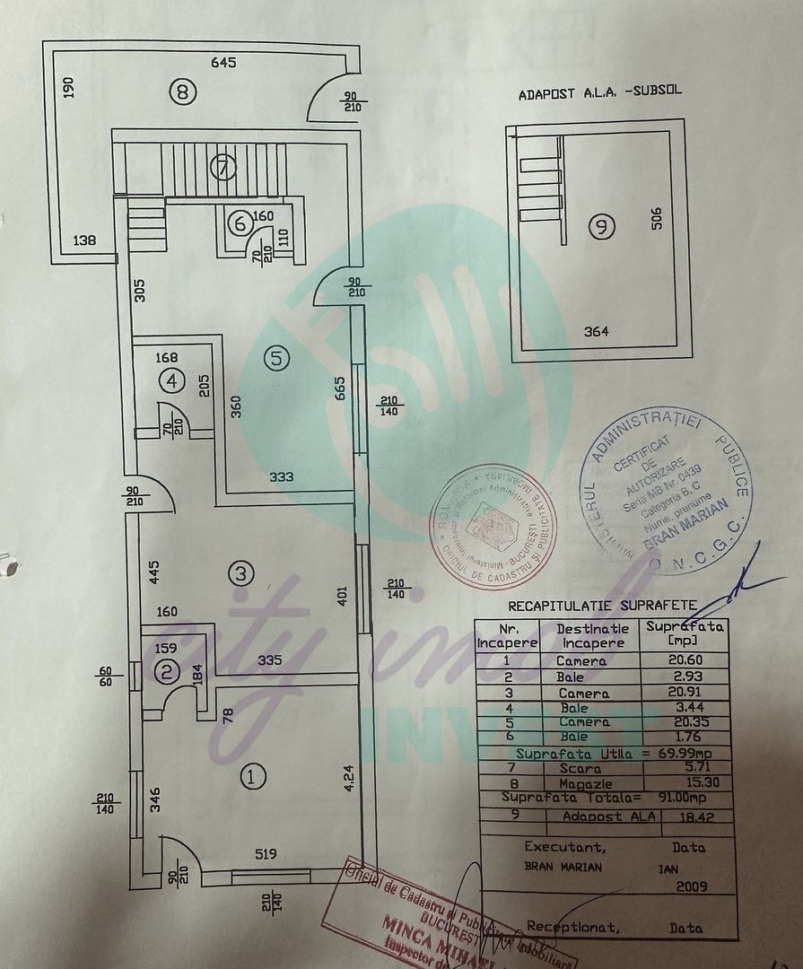 CAMIN DE MUNCITORI - METROU Mihai Bravu - Poză 12