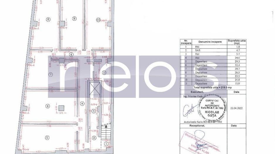 SPATIU COMERCIAL PREMIUM | 430 MP | IMOBIL NOU 2022 | RANDAMENT ESTIMAT 7,6% - Schiță 8