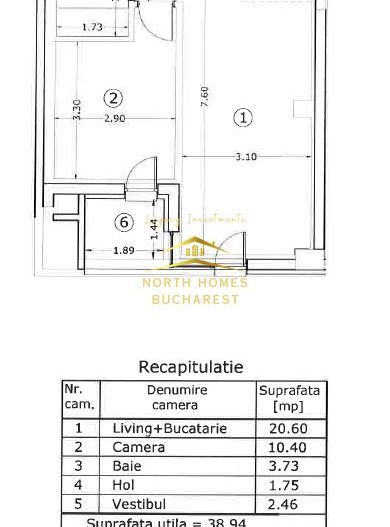 Studio modern complet mobilat si utilat, ideal investitie  - Domenii - Poză 10