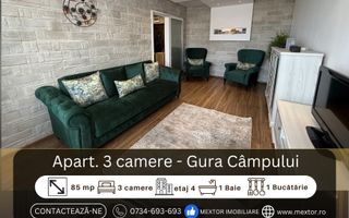 Apartament decomandat 3 camere, de vanzare - Poză 1