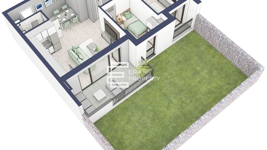 Apartament 3 camere | parter cu gradina | Zona Alba Iulia – Sibiu - Schiță 14