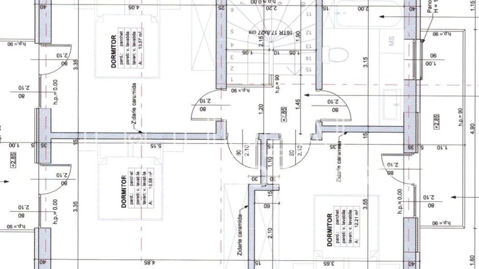 Casa Insiruita cu 4 camere, in Cartierul Arhitectilor - Schiță 5