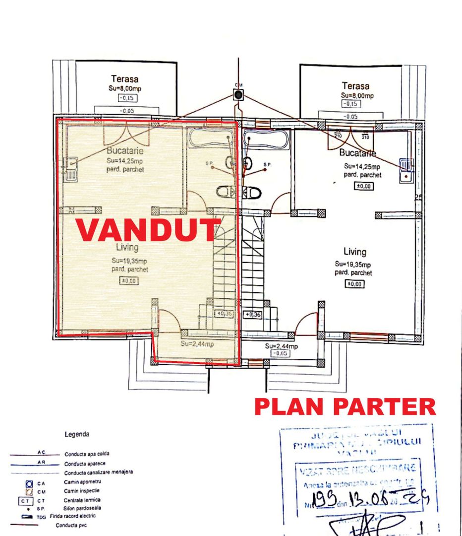 VILĂ P+1E tip DUPLEX și teren 327 mp, VASLUI zona KAUFLAND; - Poză 11