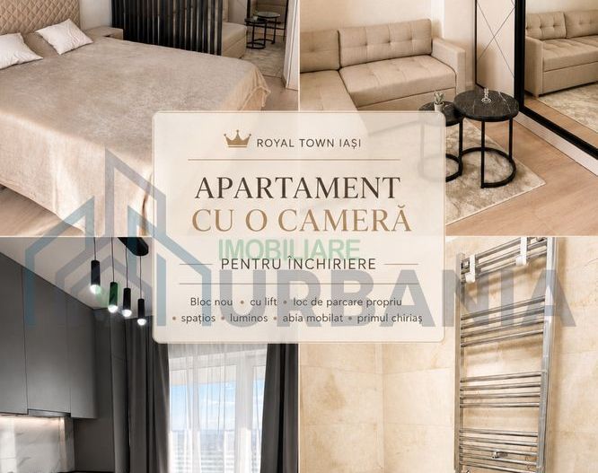 Apartament 1 cameră, 47 mp – Royal Town, Iași | Bloc nou 2026 | Disponibil pentru închiriere - Poză 1
