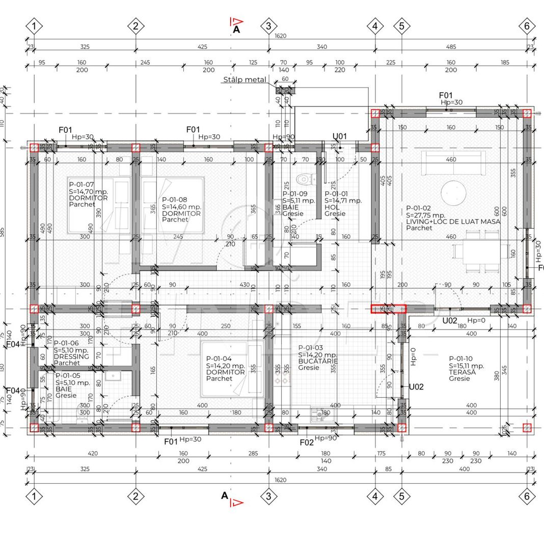 Vânzare casa individuală, Chinteni, 540 mp teren - Poză 6
