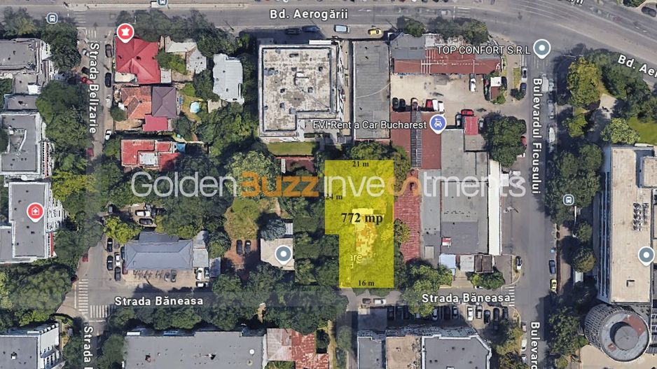 Teren de vânzare în zona Baneasa | Herastrau | 772 mp | - Poză 1