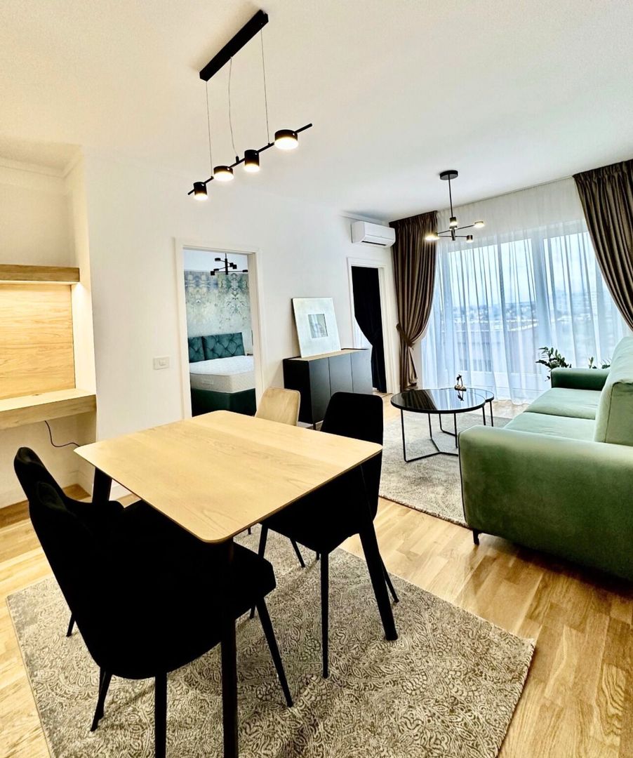 Închiriere 2 camere mobilat lux cu parcare subterana - Poză 4