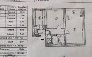 De vanzare apartament 2 camere Pacii - Poză 6