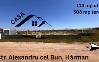 Casa deosebita, pe parter, Harman, 114 mp utili, COMISION 0% - Poză 2