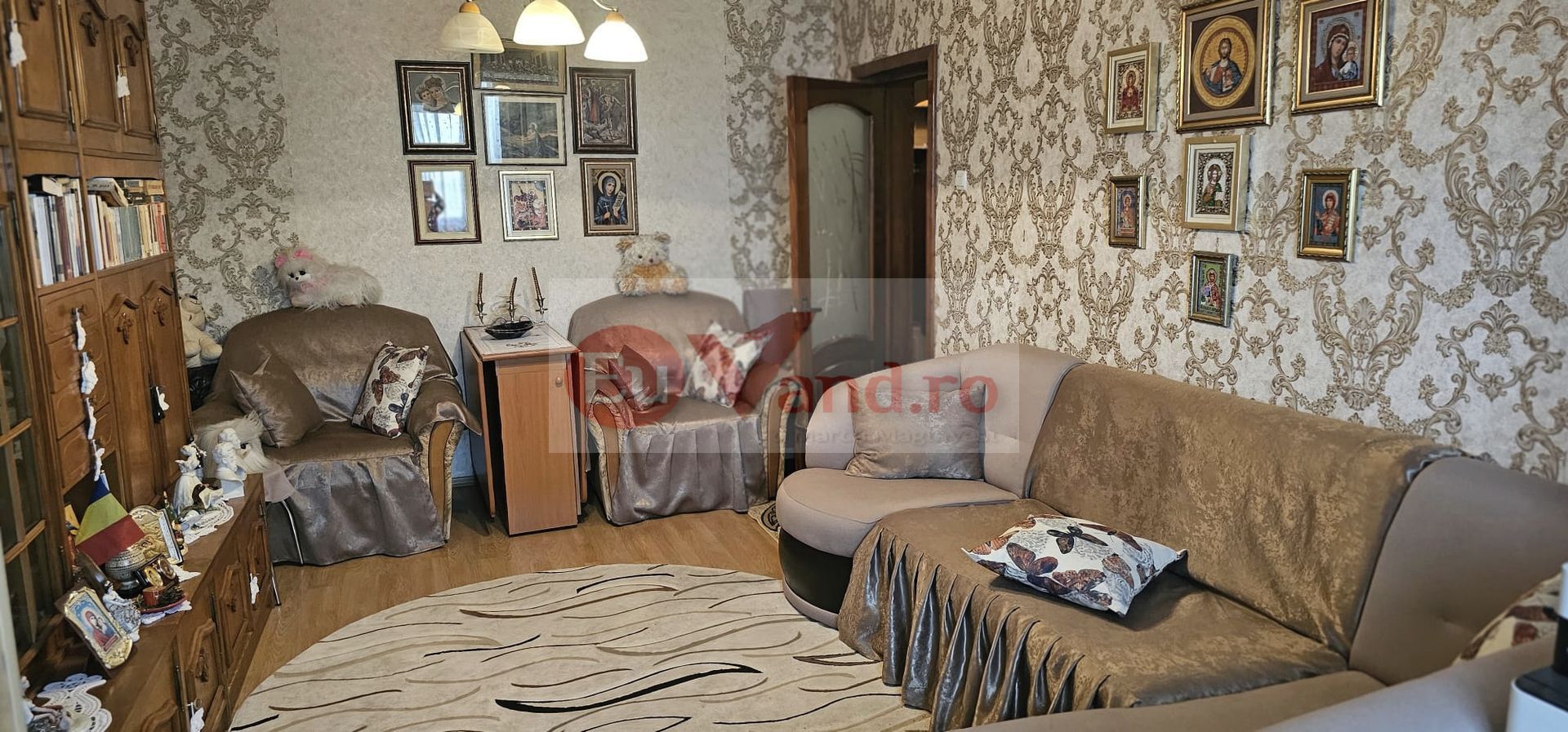 Apartament 2 camere de vanzare, IC Frimu, 57 mp, 2 balcoane, etaj 3/4 - Poză 3