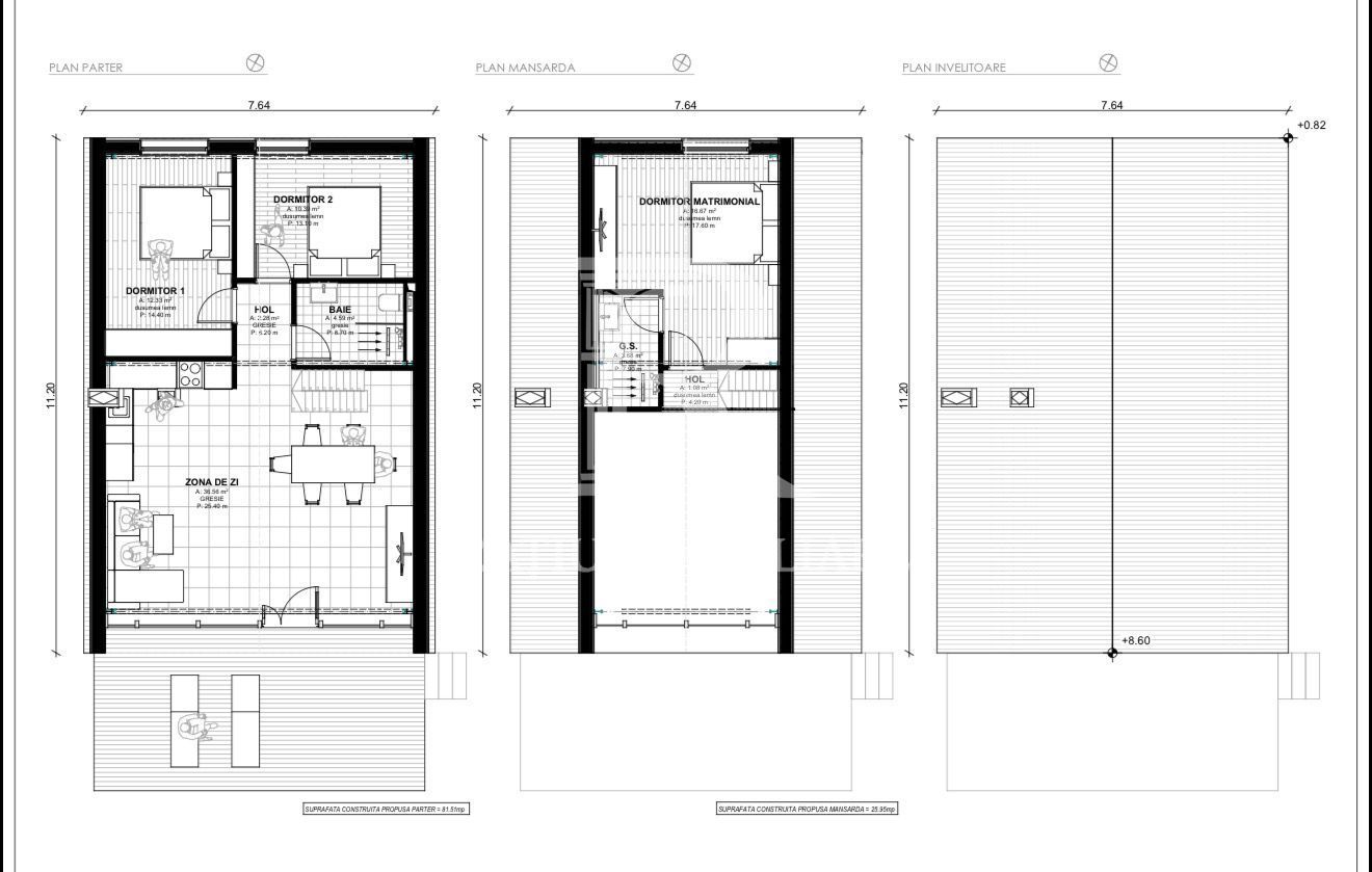 Structură A Frame modernă pentru case premium și Airbnb - 3 cam - Poză 4