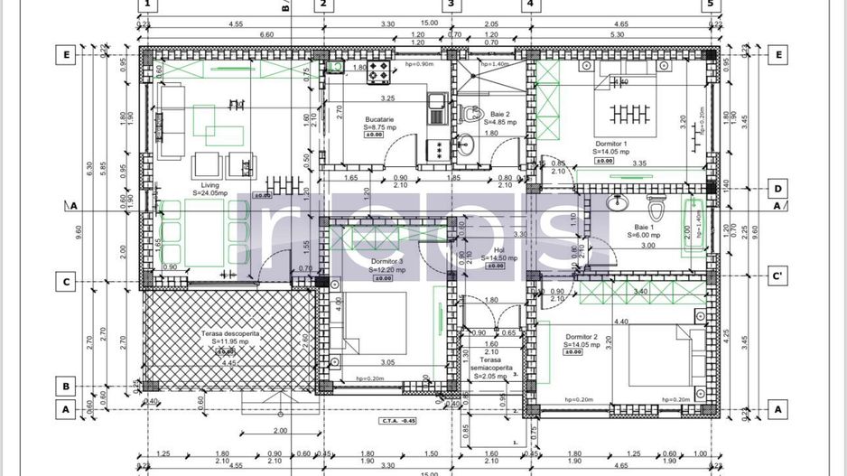 CASA 4 CAMERE | BUFTEA-STUDIO | CONSTRUCTIE PREMIUM 2024 - Poză 14