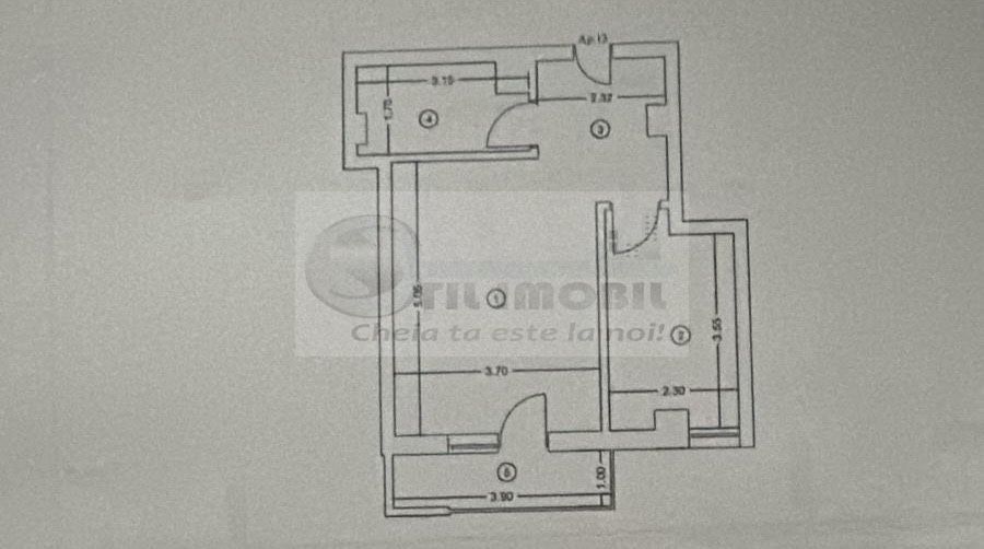Apartament 1 camera decomandat de vanzare in Valea Lupului Iasi - Poză 6