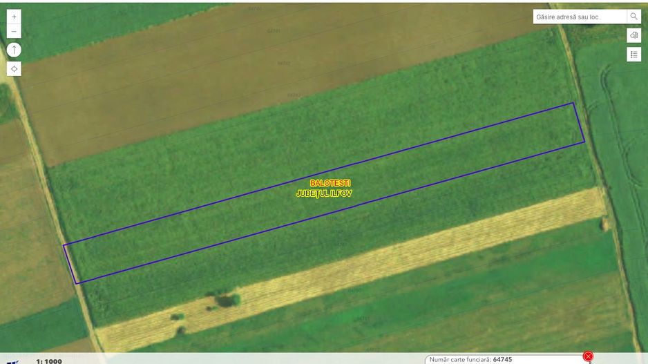 Teren intravilan cu destinatie rezidentiala 7.458 mp Balotesti - Poză 8