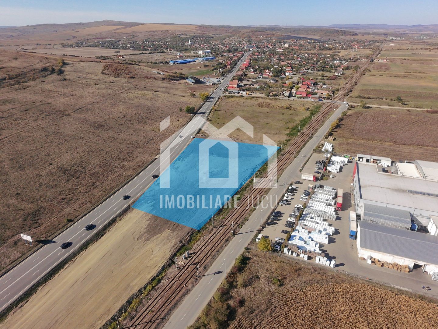 Teren Industrial 6300mp | Intrare din DN1 | Rascruci - Poză 3