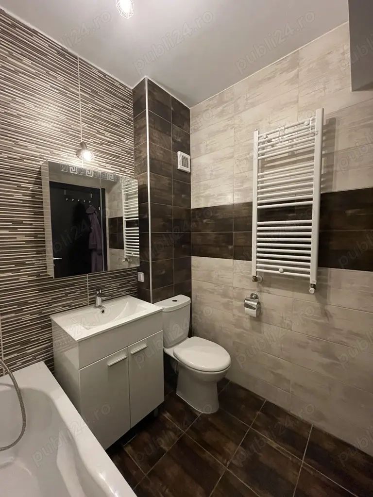 Apartament mobilat Rotar Park 1 langa metrou Pacii cu 2 camere decomandat suprafata 55mp - Poză 10