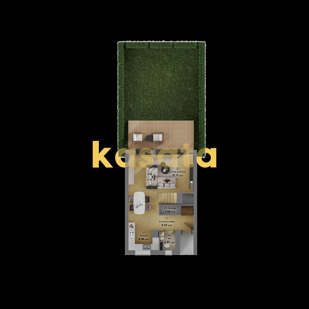 Vila Stefanestii de Jos I 4 camere I 101 utili I Duplex - Poză 4