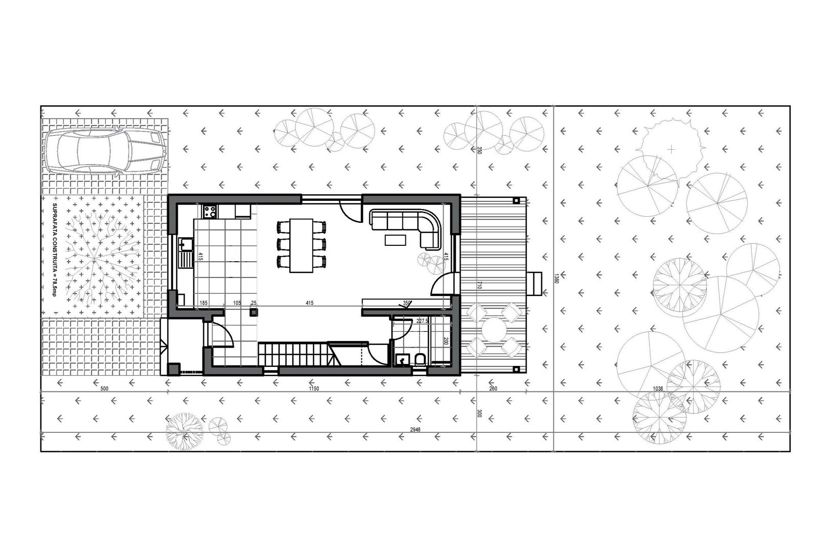 Case individuale în Sânpetru, cu teren 400 mp și toate utilitățile - Poză 8