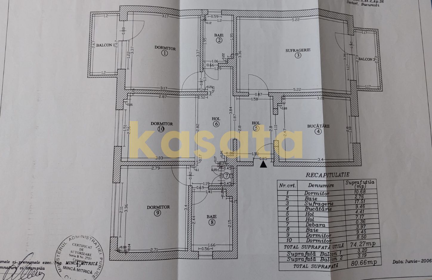 4 camerea Aviatiei - Schiță 14