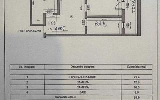 Apartament 2 camere – terasă 25 mp, parcare inclusă – zona Vivo. - Poză 5