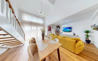 Penthouse de vanzare in Sibiu, pe 2 niveluri, mobilat si utilat modern - Poză 15