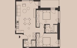Apartament nou FINISAT 3 camere | Zona Centrala | Comision 0% - Poză 2