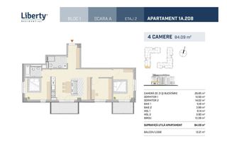 BRASADAS vinde ap 4 cam | 84 mp | 2024 | Mobilat | Etaj 2. - Poză 17
