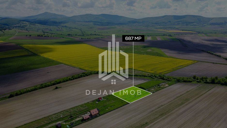 Teren intravilan | 687 MP | Aninoasa - Poză 2