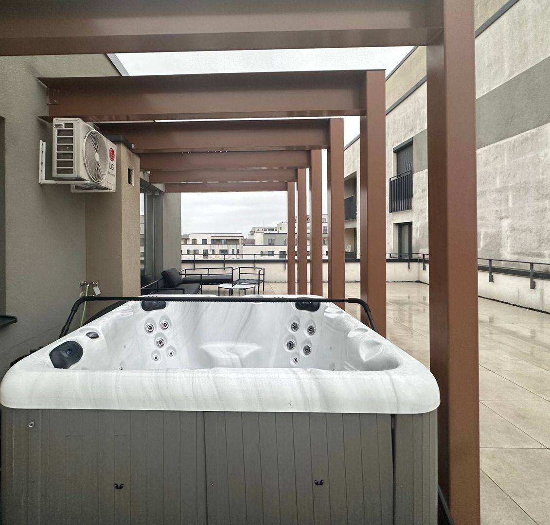 Penthouse de LUX 4 camere cu terasă spectaculoasă de 122 mp + jacuzzi - Poză 3