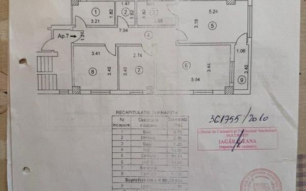 3 camere | Jiului Metrou | Parc Bazilescu | Parcare | Boxa - Schiță 21